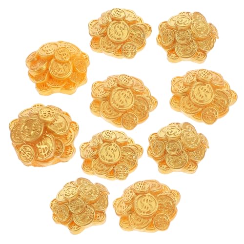 Supvox 10 Stück Gefälschte Deko Miniaturgeld Miniaturspielzeug Für Puppenhaus Micro Landscaping Decoration Realistisches Falschgeld Mini-puppenhauszubehör Piratenschatz Harz Golden Supvox 10 Stück Gefälschte Deko Miniaturgeld Miniaturspielzeug Für Puppenhaus Micro Landscaping Decoration Realistisches Falschgeld Mini-puppenhauszubehör Piratenschatz Harz Golden von Supvox