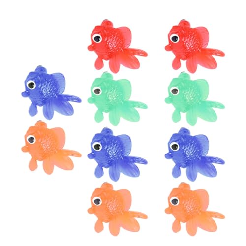 Supvox 10 Stück Realistische Goldfisch Spielzeuge Schwimmende TPR Goldfisch Figuren für Kinder Aquarium Dekoration Party Sicheres Spielzeug für Kreativität und Farberkennung Supvox 10 Stück Realistische Goldfisch Spielzeuge Schwimmende TPR Goldfisch Figuren für Kinder Aquarium Dekoration Party Sicheres Spielzeug für Kreativität und Farberkennung von Supvox