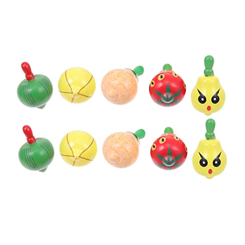 Supvox Holz Frühe Pädagogische Tops Spielzeug 10 Stück Fruchtform Kognitives Spielzeug für Kinder Lustiger für Kreative Spiele Supvox Holz Frühe Pädagogische Tops Spielzeug 10 Stück Fruchtform Kognitives Spielzeug für Kinder Lustiger für Kreative Spiele von Supvox