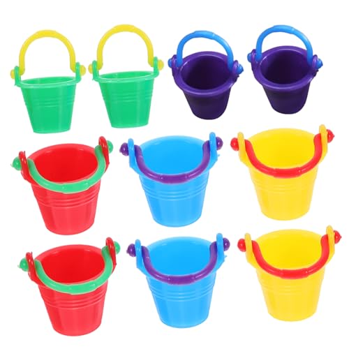 Supvox 10 Stück Teiliges Mini Wasser Eimer Farbenfrohe Kleine Puppenhaus Dekoration Lebensechte Miniatur Zubehör für DIY Basteln Kindgerechtes Leichtes und Kompaktes Haus Accessoire Supvox 10 Stück Teiliges Mini Wasser Eimer Farbenfrohe Kleine Puppenhaus Dekoration Lebensechte Miniatur Zubehör für DIY Basteln Kindgerechtes Leichtes und Kompaktes Haus Accessoire von Supvox