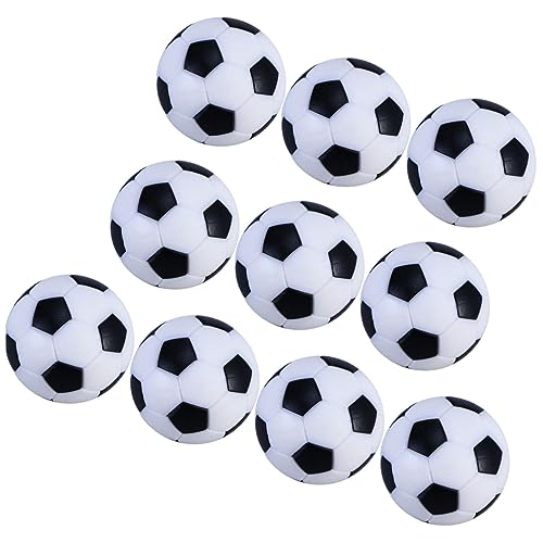 Supvox 10 Stück Tischfußball Table Soccer Fußballmaschine Zubehör Kleiner Fußball Fußballspiele Fußballtisch -Fußball Schaumstoff-Fußball Rugbyball Fußball Ball Mini-Ersatzfußbälle von Supvox