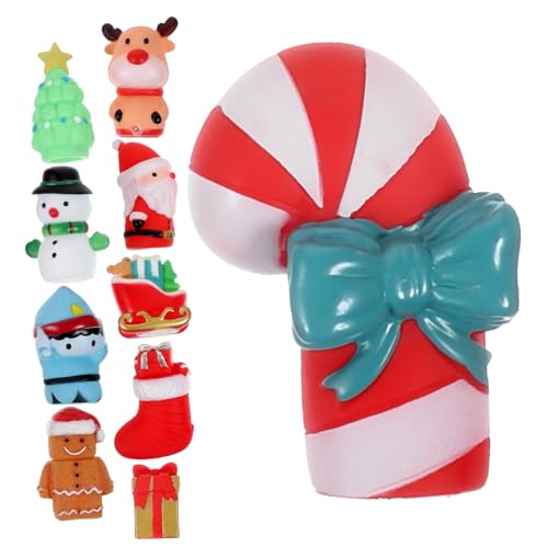 Supvox 10 Stück Weihnachts Fingerpuppen Teiliges mit Santa Claus Schneemann und Weihnachtsbaum Mini Fingerpuppen für Kreatives und Geschichtenerzählen Sicheres Supvox 10 Stück Weihnachts Fingerpuppen Teiliges mit Santa Claus Schneemann und Weihnachtsbaum Mini Fingerpuppen für Kreatives und Geschichtenerzählen Sicheres von Supvox