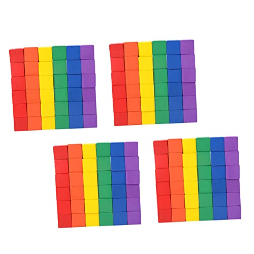 Supvox 100 Stück Teiliges Bunte Holzwürfel und Glatte Kleine Holzbausteine für DIY Bastelprojekte Sicher Fördert Kreativität und Motorische Fähigkeiten bei Kindern und Erwachsenen Supvox 100 Stück Teiliges Bunte Holzwürfel und Glatte Kleine Holzbausteine für DIY Bastelprojekte Sicher Fördert Kreativität und Motorische Fähigkeiten bei Kindern und Erwachsenen von Supvox