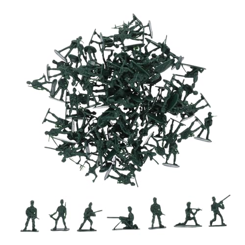 Supvox 100 Stück Teiliges Mini Soldaten Figuren Kunststoff Militärmodell für Detailreiche Miniatur Soldat Spielfiguren für Sandspieltisch Dekoration und Rollenspiele Armee Grün Supvox 100 Stück Teiliges Mini Soldaten Figuren Kunststoff Militärmodell für Detailreiche Miniatur Soldat Spielfiguren für Sandspieltisch Dekoration und Rollenspiele Armee Grün von Supvox