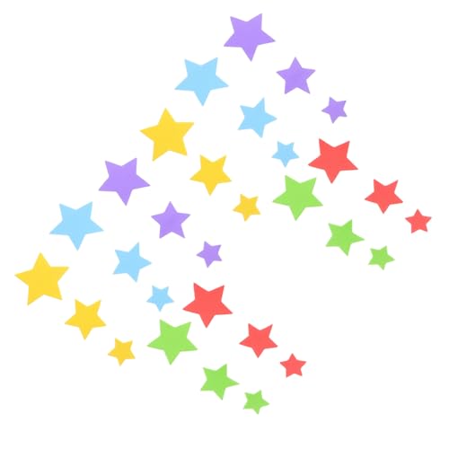 Supvox 10packungen Schaumstoff-sternaufkleber Für Junge Mädchen Bastelbedarf Mit Selbstklebenden Sternaufklebern Aus Eva in Verschiedenen Für Bastelaktivitäten Im Klassenzimmer Und Supvox 10packungen Schaumstoff-sternaufkleber Für Junge Mädchen Bastelbedarf Mit Selbstklebenden Sternaufklebern Aus Eva in Verschiedenen Für Bastelaktivitäten Im Klassenzimmer Und von Supvox