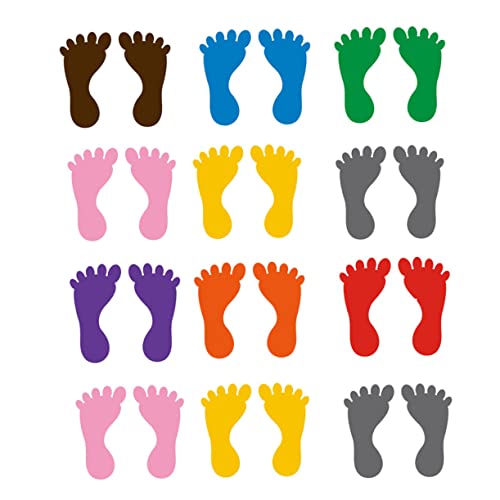 Supvox 12 Paare Fußabdruck-Aufkleber Teppich Klassenzimmeraufkleber Bodenfußabdruckmarkierungen fuß Aufkleber Fußabdruckaufkleber für den Boden Weltraumaufkleber für PVC Supvox 12 Paare Fußabdruck-Aufkleber Teppich Klassenzimmeraufkleber Bodenfußabdruckmarkierungen fuß Aufkleber Fußabdruckaufkleber für den Boden Weltraumaufkleber für PVC von Supvox