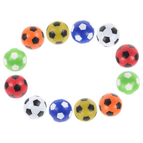 Supvox 12 Stück Ball Der Fußballmaschine Fußbälle Schaumfußballkugel Fußballspiel Multi-spieltisch Heller Fußball Kickerbälle Ersetzen Fußball Für Erwachsene Tischspielbälle Die Hüften von Supvox