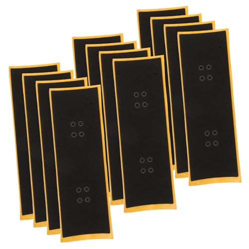 Supvox 12 Stück Teiliges Finger Skateboard Grip Tape Langebiges Mini Skateboard Ersatzband Rutschfestes Abriebfestes Tape Einfache Anwendung Präzise Kontrolle Supvox 12 Stück Teiliges Finger Skateboard Grip Tape Langebiges Mini Skateboard Ersatzband Rutschfestes Abriebfestes Tape Einfache Anwendung Präzise Kontrolle von Supvox