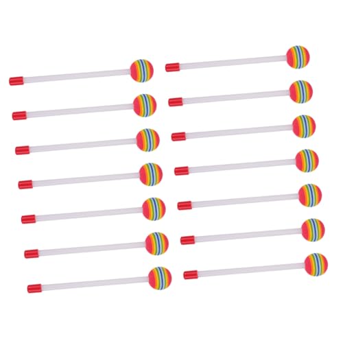 Supvox 14 Stück Teiliges Regenbogenfarbene Eva-schlägel Lollipop-Form Leicht und Sicher für Musikunterricht Zuhause und Kindergarten Supvox 14 Stück Teiliges Regenbogenfarbene Eva-schlägel Lollipop-Form Leicht und Sicher für Musikunterricht Zuhause und Kindergarten von Supvox