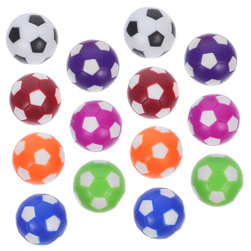 Supvox 14 Stück Teiliges Tischfußball Ersatzball Offizielle Bunte Mini Kickerbälle für Familie Robuste Tischkicker Bälle mit Glatter Oberfläche Leicht zu Reinigen und Langlebig Supvox 14 Stück Teiliges Tischfußball Ersatzball Offizielle Bunte Mini Kickerbälle für Familie Robuste Tischkicker Bälle mit Glatter Oberfläche Leicht zu Reinigen und Langlebig von Supvox