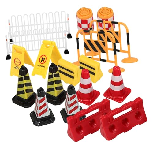 Supvox 18 Stück Teiliges Miniatur verkehrsschilder Straßensperren für Realistische Verkehrszeichen für Sandkästen Klassenzimmer und Verkehrserziehung Interaktives Lernspielzeug Supvox 18 Stück Teiliges Miniatur verkehrsschilder Straßensperren für Realistische Verkehrszeichen für Sandkästen Klassenzimmer und Verkehrserziehung Interaktives Lernspielzeug von Supvox