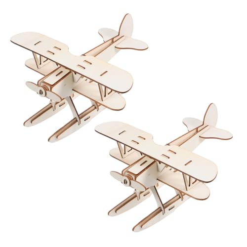 Supvox 2 Stück DIY Flugzeug Modellbausatz aus Holz Bemalbares Kleines Flugzeug Set zum Zusammenbauen und Gestalten Tragbar für Hobby Fördert Logisches Denken und Kreativität Supvox 2 Stück DIY Flugzeug Modellbausatz aus Holz Bemalbares Kleines Flugzeug Set zum Zusammenbauen und Gestalten Tragbar für Hobby Fördert Logisches Denken und Kreativität von Supvox
