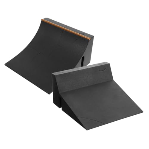 Supvox 2 Stück Finger Skateboard Ramp aus Robustem Kunststoff Skatepark Zubehör für Fingerskateboard Rampen und Hindernisse für Interaktives Supvox 2 Stück Finger Skateboard Ramp aus Robustem Kunststoff Skatepark Zubehör für Fingerskateboard Rampen und Hindernisse für Interaktives von Supvox