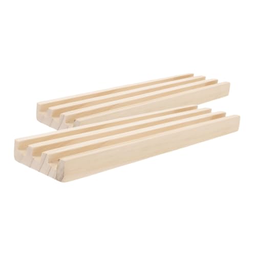 Supvox 2 Stück Holz Domino Halter aus Kiefernholz mit Rutschfester Basis für Mexikanischen Zug und Mahjong Spielsteine Stabiler Organizer Stand für Tischspiele Supvox 2 Stück Holz Domino Halter aus Kiefernholz mit Rutschfester Basis für Mexikanischen Zug und Mahjong Spielsteine Stabiler Organizer Stand für Tischspiele von Supvox