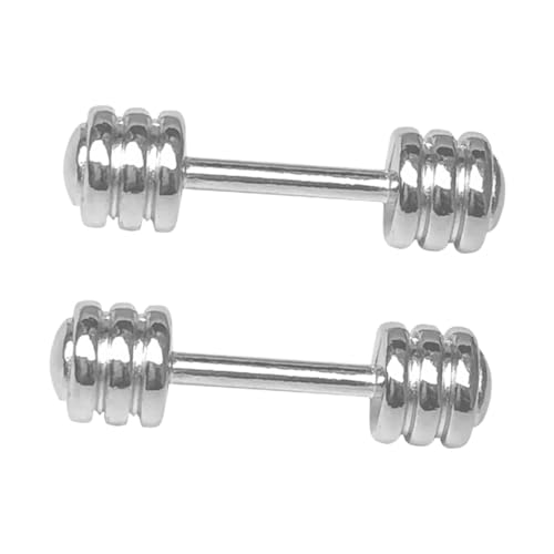 Supvox 2 Stück Metall Hanteln Dekoration Mini Fitnessraum Zubehör für Puppenhaus Realistisches Hantelmodell für Fotografie Miniaturmöbel für Kreative Deko Supvox 2 Stück Metall Hanteln Dekoration Mini Fitnessraum Zubehör für Puppenhaus Realistisches Hantelmodell für Fotografie Miniaturmöbel für Kreative Deko von Supvox