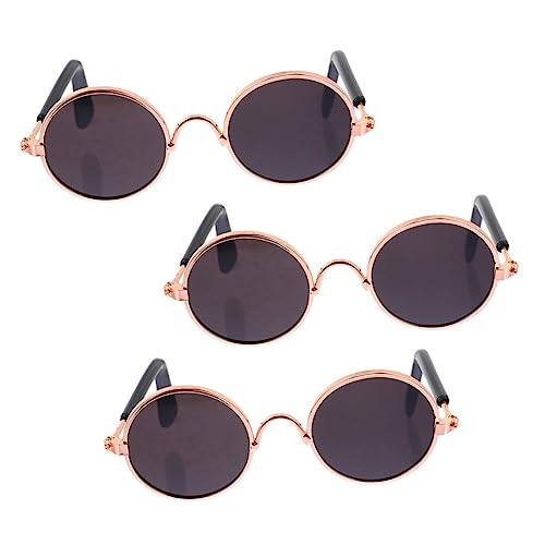 Supvox 2 Stück Mini Sonnenbrillen für Puppen Teiliges aus Hochwertigem und Legierung für Puppenoutfits Kreative Spielzeuge und Fotorequisiten Supvox 2 Stück Mini Sonnenbrillen für Puppen Teiliges aus Hochwertigem und Legierung für Puppenoutfits Kreative Spielzeuge und Fotorequisiten von Supvox