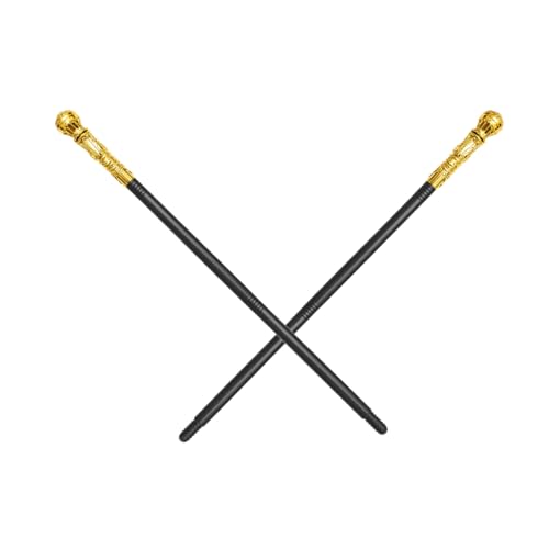 Supvox 2 Stück Performance Königszepter Kunststoff Kostüm Gehstock Leicht Abnehmbar Dekorativ für Karneval Fasching Party Bühnenrequisiten Supvox 2 Stück Performance Königszepter Kunststoff Kostüm Gehstock Leicht Abnehmbar Dekorativ für Karneval Fasching Party Bühnenrequisiten von Supvox