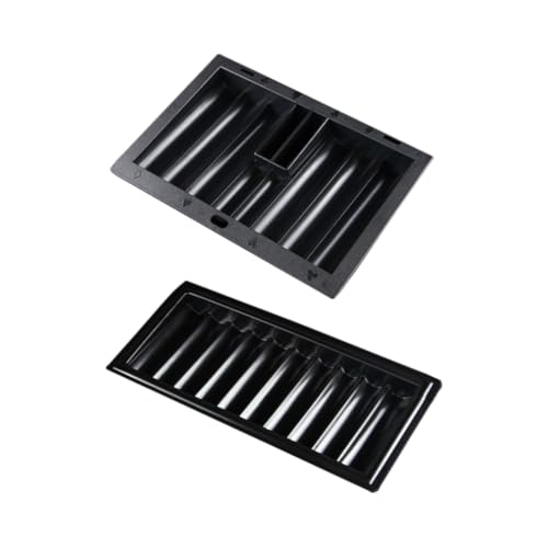 Supvox 2 Stücke Dickes Pokerchip Tablett aus Kunststoff für Tisch Handheld Pokerständer zur Aufbewahrung Stabil und Bruchsicher Einfach zu Verstauen und Supvox 2 Stücke Dickes Pokerchip Tablett aus Kunststoff für Tisch Handheld Pokerständer zur Aufbewahrung Stabil und Bruchsicher Einfach zu Verstauen und von Supvox