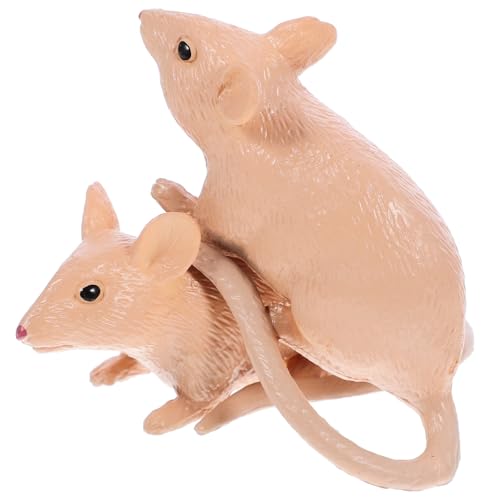 Supvox 2 Stück Realistisches Mäuse Modellspielzeug Kunststoff Gruseliges Party Deko für Halloween und Kostüme Kindgerechtes Mäuse von Fantasie und Rollenspielen Supvox 2 Stück Realistisches Mäuse Modellspielzeug Kunststoff Gruseliges Party Deko für Halloween und Kostüme Kindgerechtes Mäuse von Fantasie und Rollenspielen von Supvox