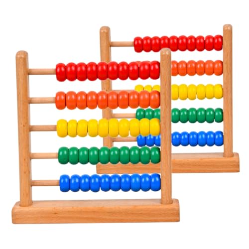Supvox 2 Stück Robuster Beech Holz Abakus mit Reihen Motorikförderndes Lernspielzeug für Feinmotorik Hand Auge koordination Training für Vorschule und Frühe Mathematikbildung Supvox 2 Stück Robuster Beech Holz Abakus mit Reihen Motorikförderndes Lernspielzeug für Feinmotorik Hand Auge koordination Training für Vorschule und Frühe Mathematikbildung von Supvox