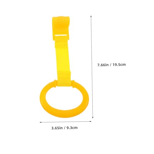 Supvox 2 Stück Sicherheits hängeringe mit Trageband Einfache Installation Handliche Zugringe für Laufgitter Trainingshilfe für Kleinkinder zum Hochziehen und Greifen Gelb Supvox 2 Stück Sicherheits hängeringe mit Trageband Einfache Installation Handliche Zugringe für Laufgitter Trainingshilfe für Kleinkinder zum Hochziehen und Greifen Gelb von Supvox