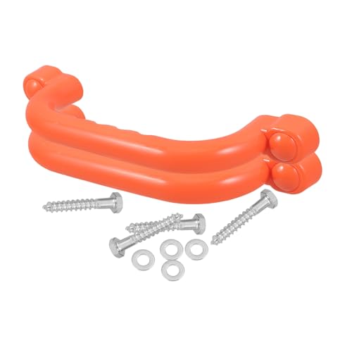 Supvox 2 Stück Sicherheitsgriff Rutschfester Kunststoffgriff für Klettergerüst und Schaukel Ergonomisch Geformt Wetterfest für Outdoor Spielplatz und Indoor Spielhaus Orange Supvox 2 Stück Sicherheitsgriff Rutschfester Kunststoffgriff für Klettergerüst und Schaukel Ergonomisch Geformt Wetterfest für Outdoor Spielplatz und Indoor Spielhaus Orange von Supvox