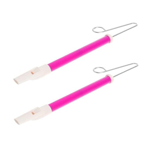 Supvox 2 Stück Slide Whistle Lustiges Musikinstrument mit Gleitender Tonhöhe Leichtes Sicheres Flötenspielzeug für Mädchen und Jungen Tragbar und Mundfreundlich Gestaltet Supvox 2 Stück Slide Whistle Lustiges Musikinstrument mit Gleitender Tonhöhe Leichtes Sicheres Flötenspielzeug für Mädchen und Jungen Tragbar und Mundfreundlich Gestaltet von Supvox