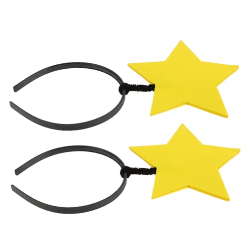 Supvox 2 Stück Sterne Haarreifen für Mädchen Leichte Robuste Stirnbänder Modischer Haarschmuck für Party Bühne Alltag Rutschfest und Bequem Trendiges Accessoire Supvox 2 Stück Sterne Haarreifen für Mädchen Leichte Robuste Stirnbänder Modischer Haarschmuck für Party Bühne Alltag Rutschfest und Bequem Trendiges Accessoire von Supvox