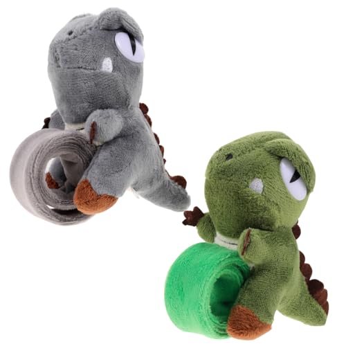 Supvox 2 Stück Teiliges Dinosaurier Slap Armband aus Sicherem Dekoratives Kinderarmband als Partygeschenk und Lustiges für Jungen und Mädchen Einfach Anzulegen Buntes Dino Motiv Supvox 2 Stück Teiliges Dinosaurier Slap Armband aus Sicherem Dekoratives Kinderarmband als Partygeschenk und Lustiges für Jungen und Mädchen Einfach Anzulegen Buntes Dino Motiv von Supvox