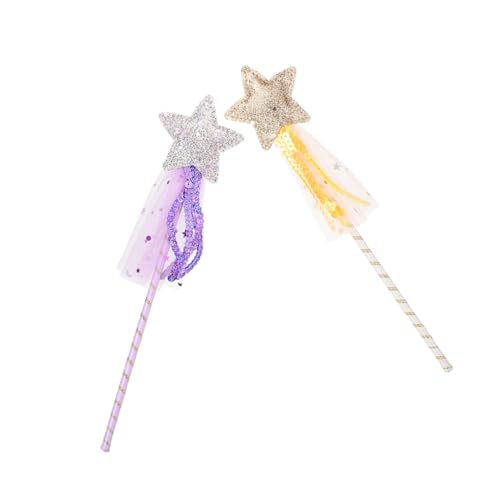 Supvox 2 Stück Teiliges Feenstab mit Funkelndem Stern Leichte Handheld Fairy Wands für Mädchen Magische in und Gold für Geburtstag Party und Cosplay Supvox 2 Stück Teiliges Feenstab mit Funkelndem Stern Leichte Handheld Fairy Wands für Mädchen Magische in und Gold für Geburtstag Party und Cosplay von Supvox