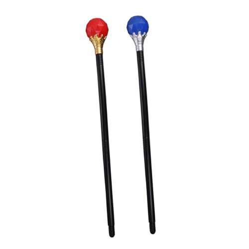 Supvox 2 Stück Teiliges Halloween Zauberstab aus Robustem Kunststoff Magische Königszepter mit und Blauem Edelstein für Kinderparty Cosplay Bühnenauftritte und Kostüme Supvox 2 Stück Teiliges Halloween Zauberstab aus Robustem Kunststoff Magische Königszepter mit und Blauem Edelstein für Kinderparty Cosplay Bühnenauftritte und Kostüme von Supvox