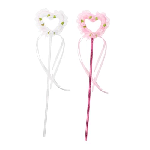Supvox 2 Stück Teiliges Leuchtender Herz Feezauberstab für Vielseitiger Langlebiger Party und Bühnenstab in und Weiß für Kostüme Aufführungen und Cosplay Supvox 2 Stück Teiliges Leuchtender Herz Feezauberstab für Vielseitiger Langlebiger Party und Bühnenstab in und Weiß für Kostüme Aufführungen und Cosplay von Supvox