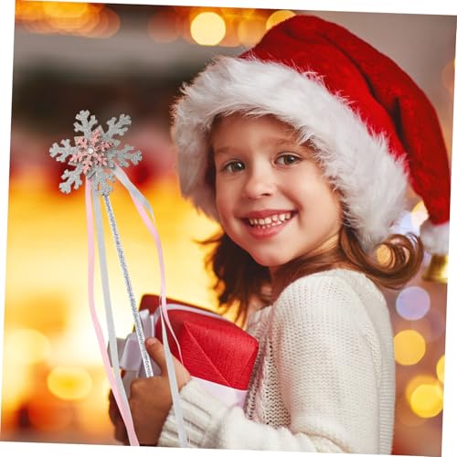 Supvox 2 Stück Teiliges Schneeflocken Feenstab aus Robustem Wiederverwendbar und Sicher für Winter Schneeflocken Kostümpartys Geeignet für Mädchen und Festliche Anlässe Supvox 2 Stück Teiliges Schneeflocken Feenstab aus Robustem Wiederverwendbar und Sicher für Winter Schneeflocken Kostümpartys Geeignet für Mädchen und Festliche Anlässe von Supvox