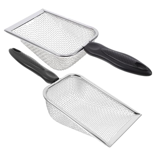 Supvox 2 Stück Teiliges Strandfilter Schaufeln mit Netz Langlebig und Praktisch Vielseitige Sandschaufel für Muscheln Katzenstreu und Sandreinigung Bequemes Werkzeug für Strand und Supvox 2 Stück Teiliges Strandfilter Schaufeln mit Netz Langlebig und Praktisch Vielseitige Sandschaufel für Muscheln Katzenstreu und Sandreinigung Bequemes Werkzeug für Strand und von Supvox