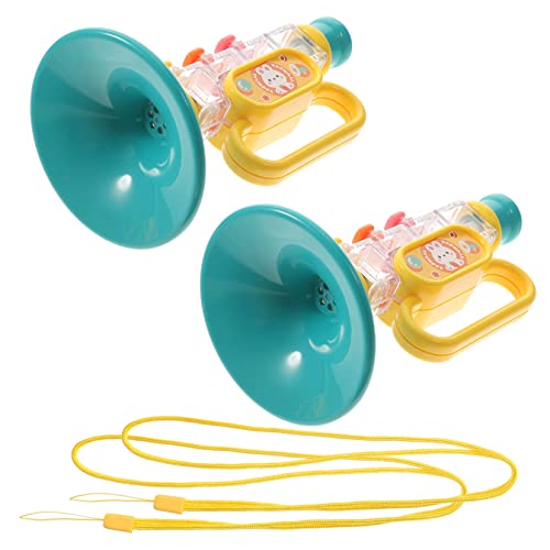 Supvox 2 Stück Trompeten Musikinstrumente Leicht Tragbar Sicher Für Frühe Musikalische Und Partyspaß Supvox 2 Stück Trompeten Musikinstrumente Leicht Tragbar Sicher Für Frühe Musikalische Und Partyspaß von Supvox