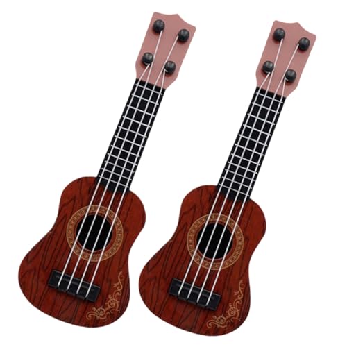 Supvox 2 Stück Ukulele Lernspielzeug Kunststoff Musikinstrument Simulation Gitarre Pädagogisches Musikspielzeug für Kleinkinder Geburtstag Weihnachten Supvox 2 Stück Ukulele Lernspielzeug Kunststoff Musikinstrument Simulation Gitarre Pädagogisches Musikspielzeug für Kleinkinder Geburtstag Weihnachten von Supvox