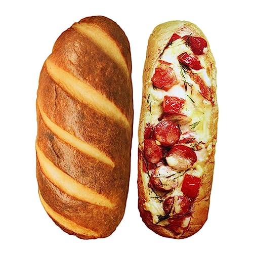 Supvox 2stücke Kreative Simulation Brot Kissen Lustige Plüschkissen Für Dekoration Und Spielzeug Für Schlafzimmer Und Kinderzimmer Supvox 2stücke Kreative Simulation Brot Kissen Lustige Plüschkissen Für Dekoration Und Spielzeug Für Schlafzimmer Und Kinderzimmer von Supvox