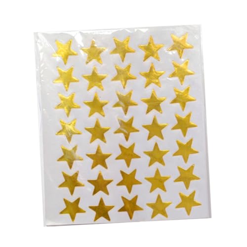 Supvox 20 Packungen Teiliges Selbstklebende Fünf Punkte Sternaufkleber Glänzend in Gold Silber Rot und Bunt Leuchtende Belohnungssticker für Schüler Scrapbooking Basteln und Geschenke Supvox 20 Packungen Teiliges Selbstklebende Fünf Punkte Sternaufkleber Glänzend in Gold Silber Rot und Bunt Leuchtende Belohnungssticker für Schüler Scrapbooking Basteln und Geschenke von Supvox