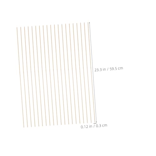 Supvox 20 Stück Teiliges Bambusstäbe für Drachenbau Stabile Glatte Holzstäbe Flexible Kitemaking Stäbe für Kreative DIY Drachenrahmen Splitterfrei und Langlebig Supvox 20 Stück Teiliges Bambusstäbe für Drachenbau Stabile Glatte Holzstäbe Flexible Kitemaking Stäbe für Kreative DIY Drachenrahmen Splitterfrei und Langlebig von Supvox