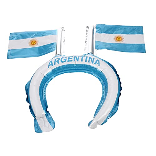 Supvox 20 Stück Teiliges Fußball Party Stirnband Aufblasbare Aluminiumfolie Haarreifen Komfortabel Sportliches Design für Fußballfans und Fußball Themenpartys Supvox 20 Stück Teiliges Fußball Party Stirnband Aufblasbare Aluminiumfolie Haarreifen Komfortabel Sportliches Design für Fußballfans und Fußball Themenpartys von Supvox