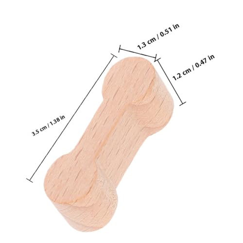 Supvox 20 Stück Teiliges Holzschienen Verbinder Stabile Holzeisenbahn Gleisverbinder mit Hundeknochen Form Leichtes DIY Zubehör für Kreative Kompatibel mit Holzbahn Schienen Supvox 20 Stück Teiliges Holzschienen Verbinder Stabile Holzeisenbahn Gleisverbinder mit Hundeknochen Form Leichtes DIY Zubehör für Kreative Kompatibel mit Holzbahn Schienen von Supvox