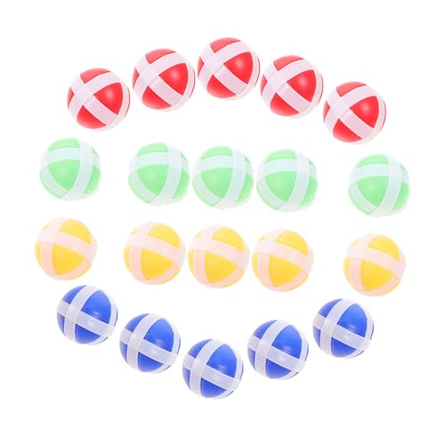 Supvox 20 Stück Teiliges Klettball spielset für Bunte Klettkugeln in Rot Gelb Blau und Grün Fördert Hand Auge koordination und Feinmotorik Leicht und Tragbar für Party Familienspiele Supvox 20 Stück Teiliges Klettball spielset für Bunte Klettkugeln in Rot Gelb Blau und Grün Fördert Hand Auge koordination und Feinmotorik Leicht und Tragbar für Party Familienspiele von Supvox