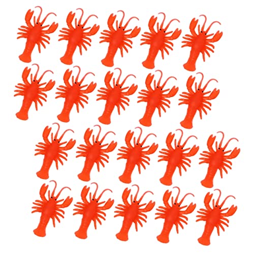 Supvox 20 Stück Teiliges Krebse Mini Lobster Figuren aus Robustem TPR Kunststoff Pädagogisch Schwimmfähig Geeignet als Wasserspielzeug und Lernspielzeug für Mädchen und Jungen Supvox 20 Stück Teiliges Krebse Mini Lobster Figuren aus Robustem TPR Kunststoff Pädagogisch Schwimmfähig Geeignet als Wasserspielzeug und Lernspielzeug für Mädchen und Jungen von Supvox