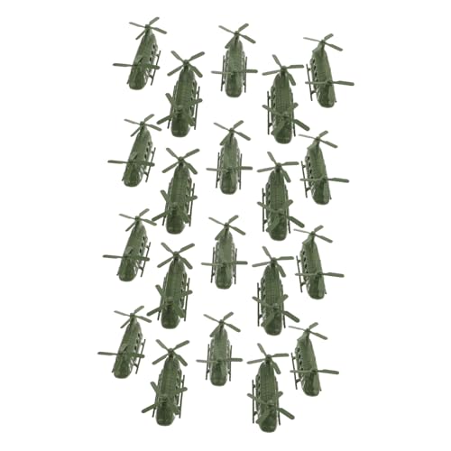 Supvox 20 Stück Teiliges Militärspielzeug Hubschrauber Modell aus Transporthubschrauber für Jungen und Mädchen Robustes Flugzeug für Sandtisch Kinderzimmer Deko und Fantasievolles Supvox 20 Stück Teiliges Militärspielzeug Hubschrauber Modell aus Transporthubschrauber für Jungen und Mädchen Robustes Flugzeug für Sandtisch Kinderzimmer Deko und Fantasievolles von Supvox