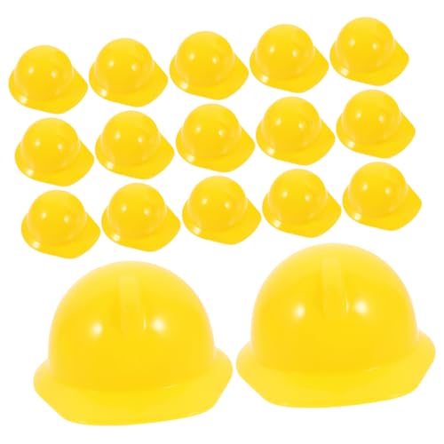 Supvox 20 Stück Teiliges Mini Bauhelm aus Robustem Kunststoff Leicht und Verschleißfest Dekorativer Sicherheitshelm für Puppen Kleine Haustiere und Partyzubehör Gelb Supvox 20 Stück Teiliges Mini Bauhelm aus Robustem Kunststoff Leicht und Verschleißfest Dekorativer Sicherheitshelm für Puppen Kleine Haustiere und Partyzubehör Gelb von Supvox