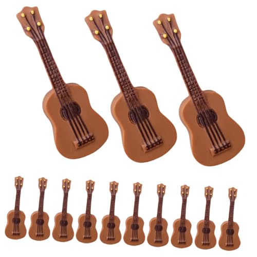 Supvox 20 Stück Teiliges Mini Gitarrenmodell aus Resin Realistische Miniatur Gitarre Deko mit Vintage Textur Glatt und Robust für Puppenhaus und Kleine Wohnkultur Supvox 20 Stück Teiliges Mini Gitarrenmodell aus Resin Realistische Miniatur Gitarre Deko mit Vintage Textur Glatt und Robust für Puppenhaus und Kleine Wohnkultur von Supvox