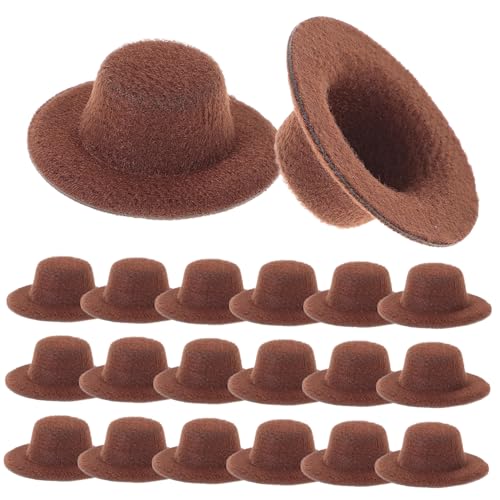 Supvox 20 Stück Teiliges Mini Jazz Hut aus Sicherem Leichtes Puppenzubehör für DIY Kostüme Kleine Hutmodelle für Puppenhausdekoration und Kinderparty für Jungen und Mädchen Supvox 20 Stück Teiliges Mini Jazz Hut aus Sicherem Leichtes Puppenzubehör für DIY Kostüme Kleine Hutmodelle für Puppenhausdekoration und Kinderparty für Jungen und Mädchen von Supvox