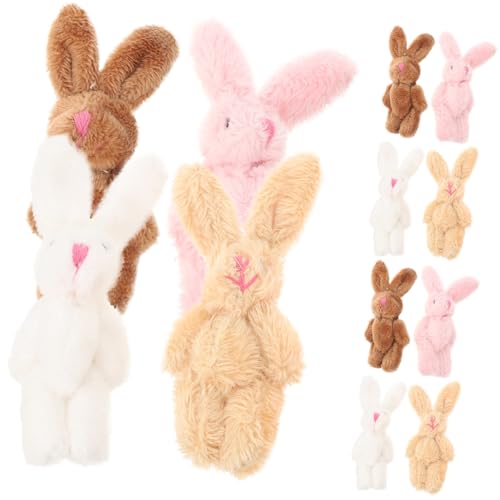 Supvox 20 Stück Teiliges Mini Plüsch Häschen Weiche Kleine Kuscheltier Hasen mit Gelenken Niedliche Bunte Bunny Stofftiere Dekorative Sammelfiguren Supvox 20 Stück Teiliges Mini Plüsch Häschen Weiche Kleine Kuscheltier Hasen mit Gelenken Niedliche Bunte Bunny Stofftiere Dekorative Sammelfiguren von Supvox