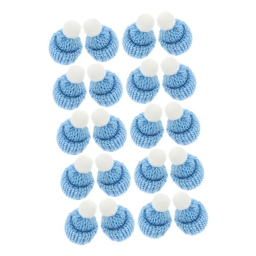 Supvox 20 Stück Teiliges Mini Strickmützen in Weiche und Warme Weihnachtsmützen zum Basteln Wiederverwendbare DIY Hut Accessoires für Puppen Weihnachtsbaumschmuck und Kreative Supvox 20 Stück Teiliges Mini Strickmützen in Weiche und Warme Weihnachtsmützen zum Basteln Wiederverwendbare DIY Hut Accessoires für Puppen Weihnachtsbaumschmuck und Kreative von Supvox