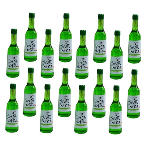 Supvox 20 Stück Teiliges Miniatur Koreanische Reisbierflaschen Realistische Mini Haus Weinflaschen Leichtes Puppenhaus Zubehör für Küchen Gartendekoration Detailgetreue Mini Fläschchen Supvox 20 Stück Teiliges Miniatur Koreanische Reisbierflaschen Realistische Mini Haus Weinflaschen Leichtes Puppenhaus Zubehör für Küchen Gartendekoration Detailgetreue Mini Fläschchen von Supvox